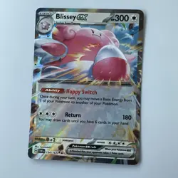 Blissey EX 134/167 Sv06 Twilight Masquerade Holo Card Near Mint Condition - Image 1