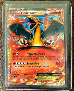 Charizard EX XY17-XY Black Star Promo Holo JUMBO Pokemon Card - Image 1