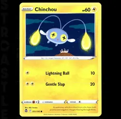 Chinchou 051/195 Silver Tempest - Common - Pokémon Card TCG - Image 1