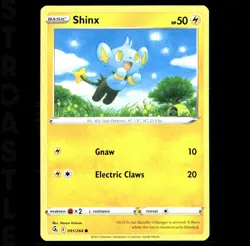 Shinx 091/264 Fusion Strike - Common - Pokémon Card TCG - Image 1