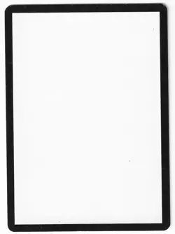 ►Magic-Style◄ MTG - Black Border Stripes/Black Border Filler Card MISPRINT Good - Image 2