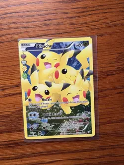 Pikachu Full Art RC29-32 Generations: Radiant Collection Pokemon Card NM - Image 1