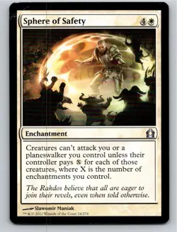 Magic the Gathering Sphere of Safety Return to Ravnica MTG Free Shipping! - Image 1