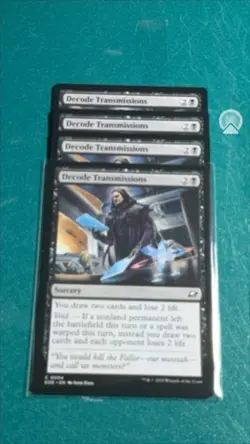 MTG Edge of Eternities - Decode Transmissions x4 - Image 1