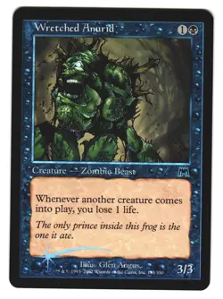 Magic The Gathering MTG - Onslaught ONS 2002 - #183 Wretched Anurid NM FOIL x1 - Image 1