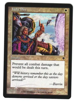 Magic The Gathering MTG - Invasion INV 2000 - #20 Holy Day NM FOIL x1 - Image 1