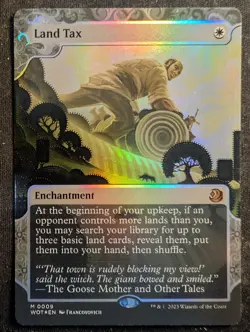 Land Tax - Foil - Wilds of Eldraine (MTG) - Image 1