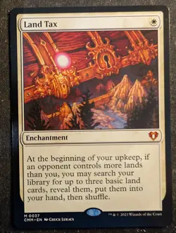 Land Tax - Commander Masters (MTG) - Image 1