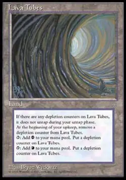 Lava Tubes - Medium Play MTG Ice Age - Image 1
