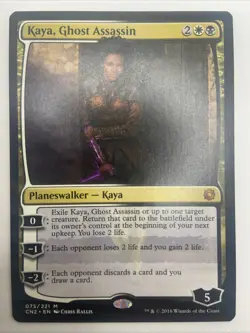 MTG Kaya, Ghost Assassin Conspiracy Take the Crown Magic the Gathering - Image 1