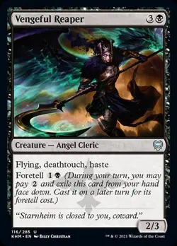 Vengeful Reaper - Near Mint MTG Kaldheim - Image 1