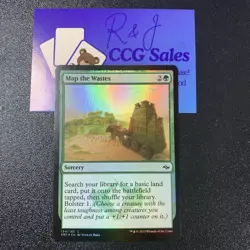 MTG - Map the Wastes - Foil - Fate Reforged - Near Mint - Image 1