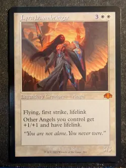 Lyra Dawnbringer - Retro Frame - Dominaria Remastered (MTG) - Image 1