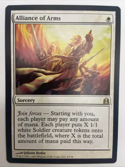 MTG Alliance of Arms - Commander - Magic the Gathering -LP - Image 1