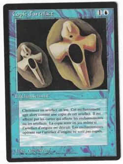 ►Magic-Style◄ MTG - Copy Artifact - French Revised FBB - NM/NM- - Image 1