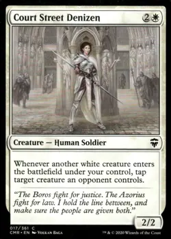 Court Street Denizen 017/361 Commander Legends MTG Magic the Gathering card - Image 1