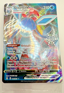 Pokemon Karte TCG Glaziola VMAX 041/203 Drachenwandel Holo Rare Deutsch OVP NM - Image 1