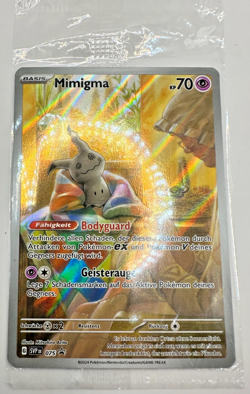 Pokemon Karte TCG Mimigma 075 Black Star Promo Fullart Holo Rare Deutsch - Image 1