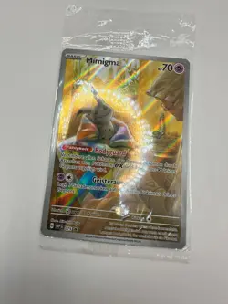 Pokemon Karte TCG Mimigma 075 Black Star Promo Fullart Holo Rare Deutsch - Image 2