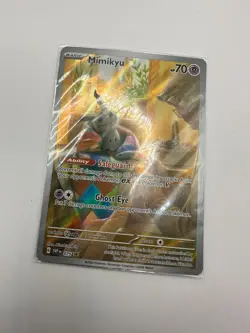 Pokemon Karte TCG Mimigma 075 Black Star Promo Fullart Holo Rare Englisch - Image 2