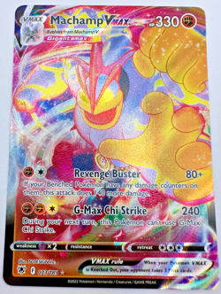 Pokemon Karte TCG Machomei VMAX 073/189 Astralglanz Holo Rare Englisch NM - Image 1