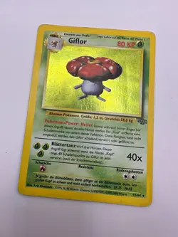 Pokemon Karte TCG Giflor 15/64 Dschungel Holo Rare Vintage WOTC Deutsch GD - Image 2