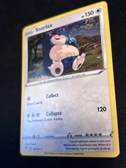 Snorlax - (Cosmos Holo) 141/192 Sword And Shield Rebel Clash Pokemon TCG - NM - Image 3