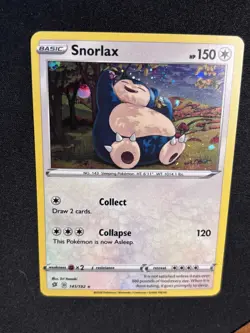 Snorlax - (Cosmos Holo) 141/192 Sword And Shield Rebel Clash Pokemon TCG - NM - Image 5