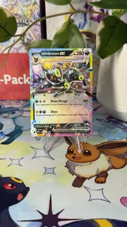Pokemon TCG Umbreon EX 060/131 SV Prismatic Evolutions English NM - Image 1