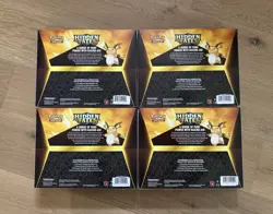 4 Lot - Pokemon TCG Sun & Moon Hidden Fates Raichu GX Collection Box - Image 2