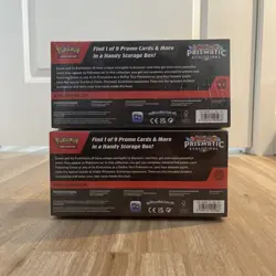 Pokemon TCG- Scarlet & Violet Prismatic Evolutions Surprise Box Lot of 2 - Image 3