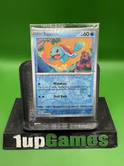Squirtle Promo 007/165 S&V 151 - Pokemon Center Exclusive - NM PACKFRESH - Image 1