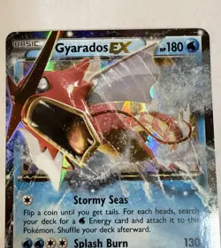 TCG Pokemon 2016 Pokemon Gyarados EX XY Breakpoint 26/122 - NM - Image 2