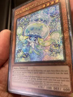 Yugioh! NM Mulcharmy Purulia - INFO-EN027 - Quarter Century Secret Rare - 1st Ed - Image 3