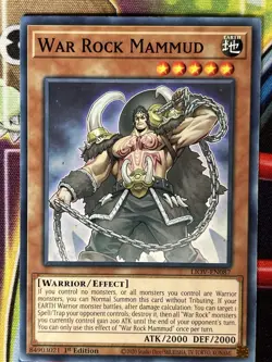Yugioh War Rock Mammud LIOV-EN087 Single - Image 1