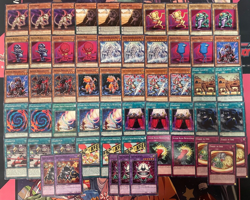 YUGIOH - OJAMA ARMED DRAGON DECK - KING, LV10 WHITE, RED, BLUE, LV7, COUNTRY ~ - Image 1