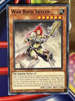 Yugioh War Rock Skyler BLVO-EN096 Single - Image 1