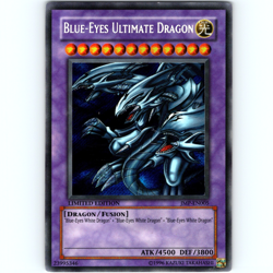 Yugioh Blue-Eyes Ultimate Dragon JMP-EN005 Limited Edition Secret Rare - MP 💎 - Image 1