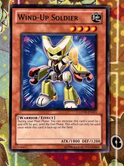 Yugioh Wind-Up Soldier GENF-EN013 Single - Image 1
