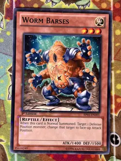 Yugioh Worm Barses BP01-EN201 Starfoil Single - Image 1
