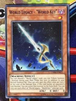 Yugioh World Legacy - "World Key" CHIM-EN021 Single - Image 1