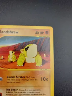 Pokemon Card Sandshrew 92/144 common 2003 Skyridge LP - Image 4