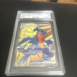 Pokemon TCG Cynthia's Garchomp EX Destined Rivals 204 Promo Card AGS Graded 8 - Image 1