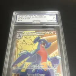 Pokemon TCG Cynthia's Garchomp EX Destined Rivals 204 Promo Card AGS Graded 8 - Image 2