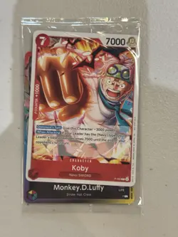 One Piece Card Game TCG Koby OP-12 Release Event Participation iP-092 (Sealed) - Image 1
