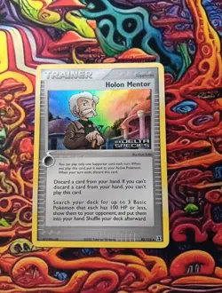 Holon Mentor 93/113 EX Holon Phantoms Pokemon Holo Trainer Card LP - Image 1