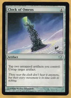 Clock of Omens (Fifth Dawn, Uncommon, English) MTG 5th - Image 1