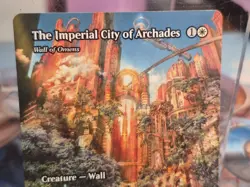 27 The Imperial City of Archades - Wall of Omens Showcase Final Fantasy MTG Card - Image 2
