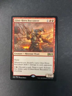 Glint-Horn Buccaneer - M20 - Core Set 2020 - Magic the Gathering - MTG - Image 1