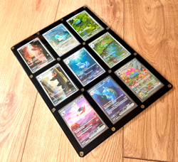 9 Trading Card Wall Mount Frame Pokemon, MTG, Yu-Gi-Oh!, Sports | UV Protection - Image 1